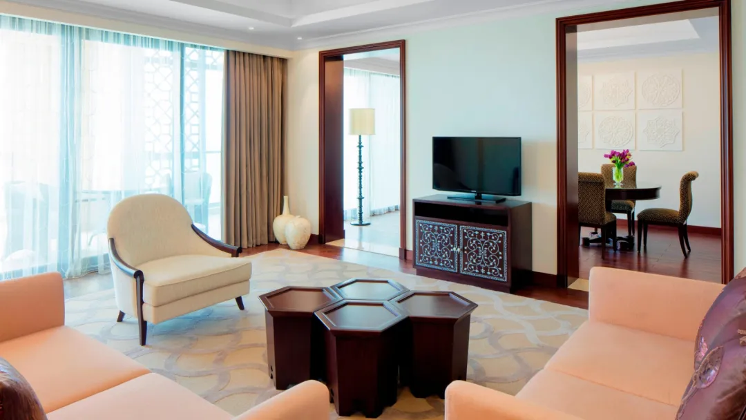Odysseys Travel - Ajman Saray - Amiri Suite - Living Area