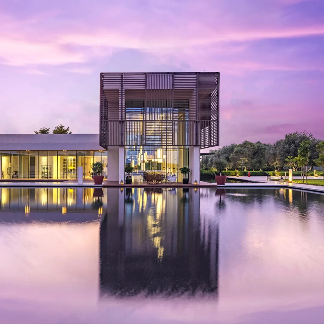 Odysseys Travel - Al Zorah Beach Resort - Main Facade