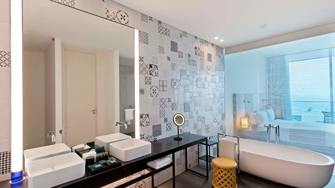 Odysseys Travel - Al Zorah Beach Resort - Premier Ocean View Room with Private Terrace - Bathroom