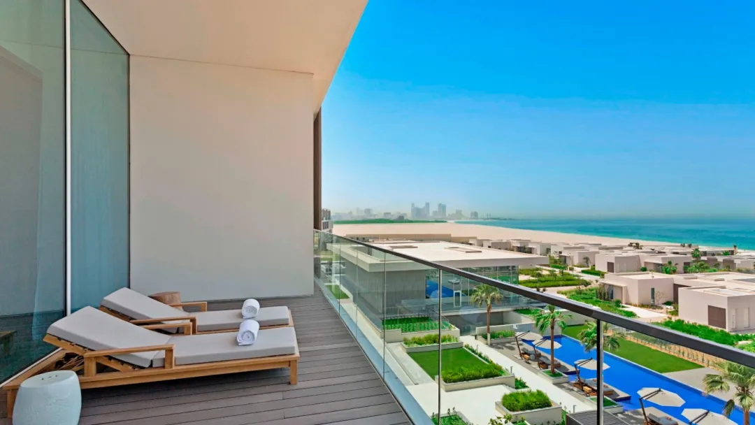 Odysseys Travel - Al Zorah Beach Resort - Al Zorah Royal Suite - Balcony