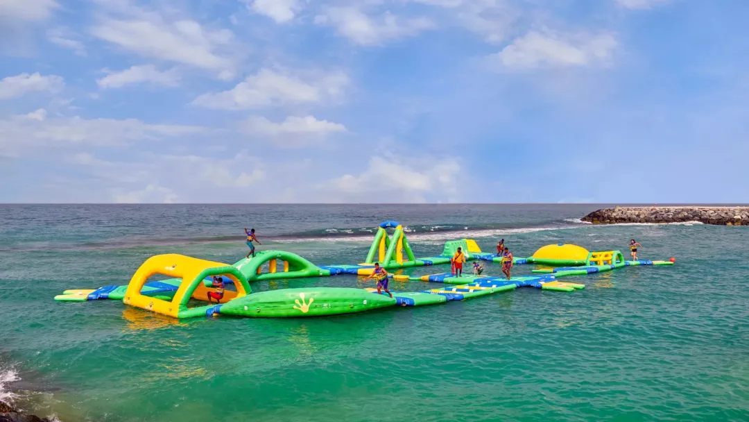 Odysseys Travel - Fairmont Ajman - Aqua Bounce