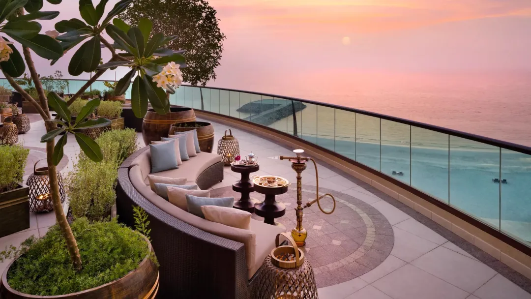Odysseys Travel - Fairmont Ajman - Sunset Terrace