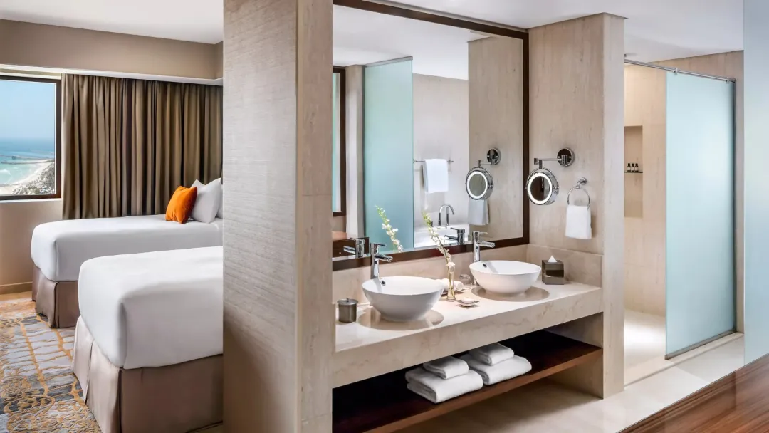 Odysseys Travel - Fairmont Ajman - Deluxe Sea View Double - Bathroom