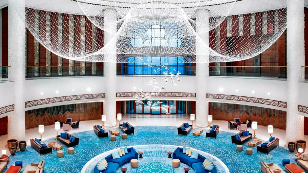 Odysseys Travel - Fairmont Ajman - Spectrum Lobby Lounge - Interior