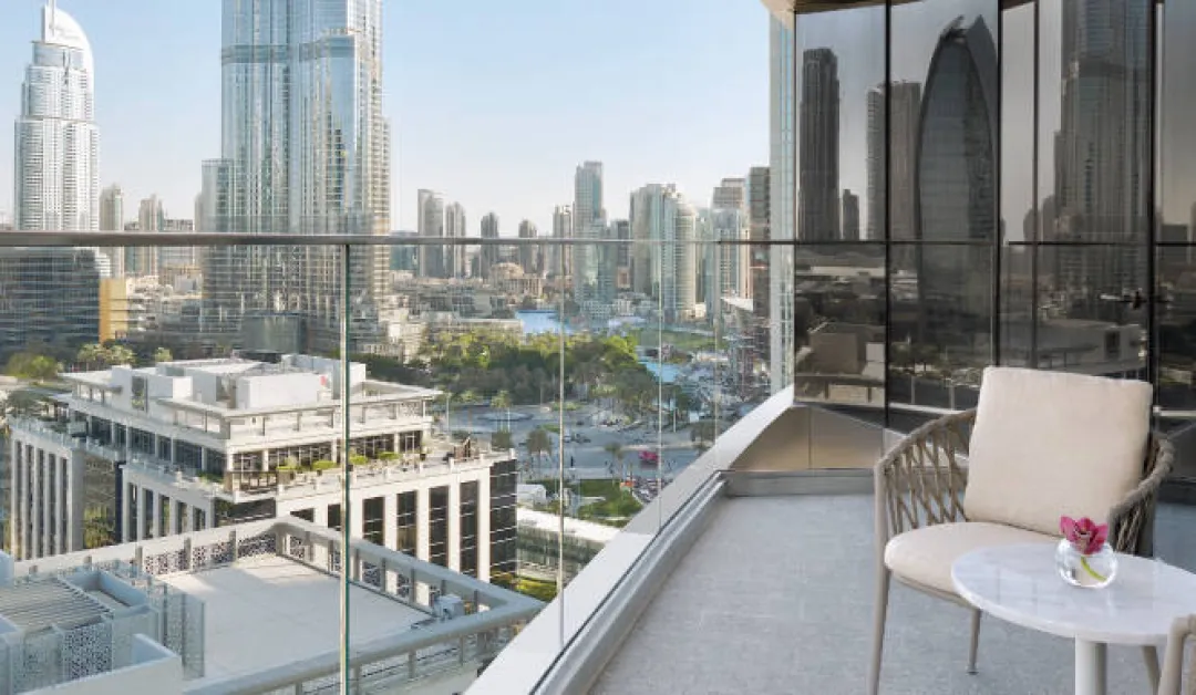 Odysseys Travel - Address Sky View - Rooms - Premier Burj Khalifa View Room King - Balcony