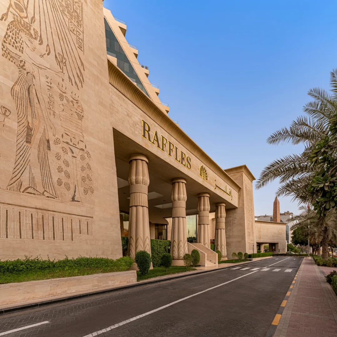 Odysseys Travel - Raffles Dubai - Entrance