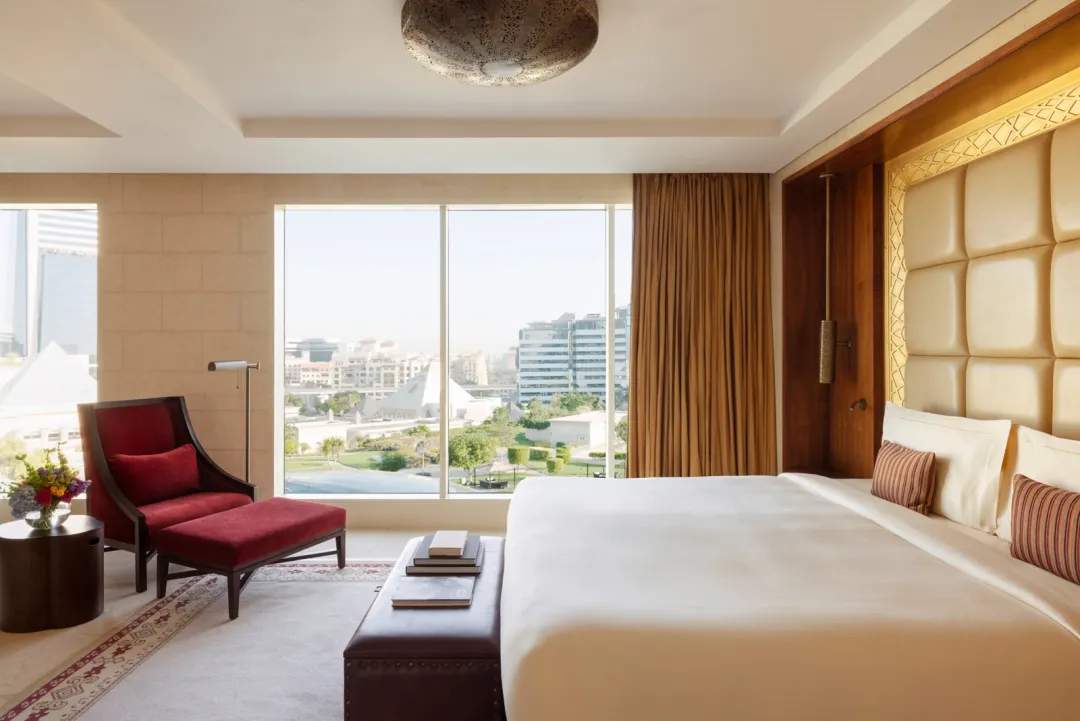 Odysseys Travel - Raffles Dubai - Raffles Club King - Bedroom