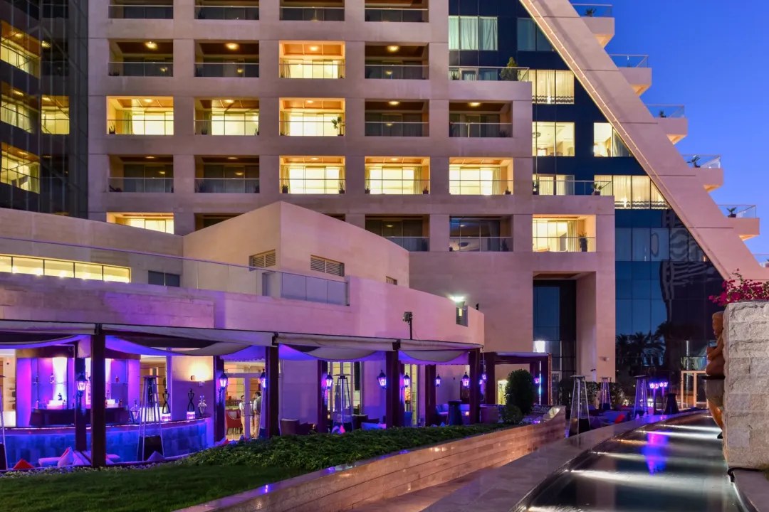 Odysseys Travel - Raffles Dubai - Raffles Garden - Terrace