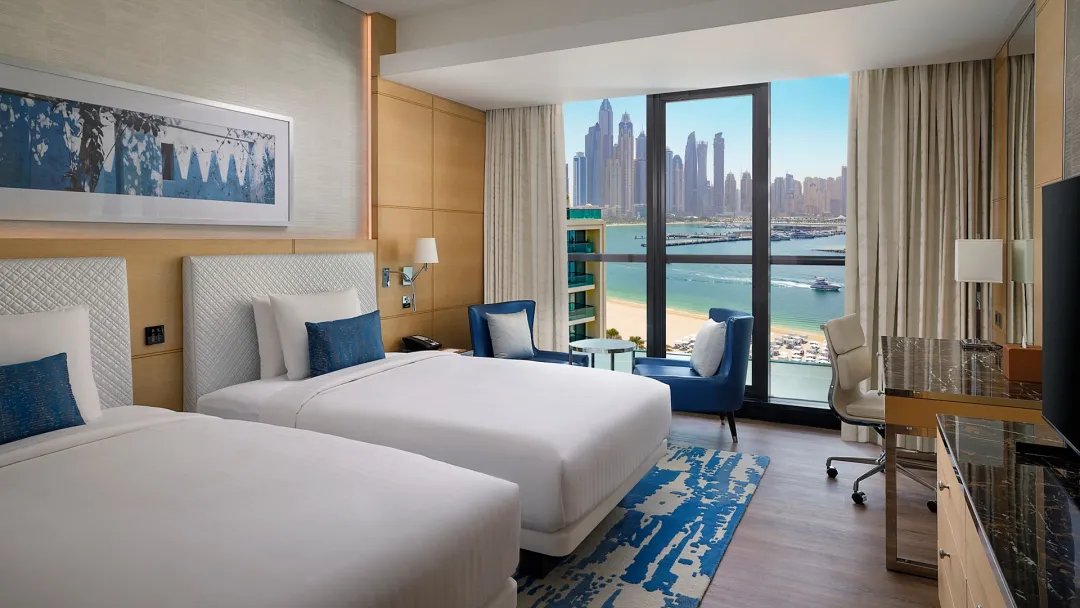 Odysseys Travel - Marriott Resort Palm Jumeirah Dubai - Rooms - Grand Deluxe King - Room Interior