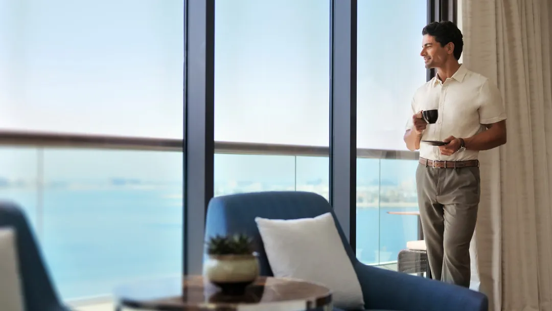 Odysseys Travel - Marriott Resort Palm Jumeirah Dubai - Rooms - Grand Deluxe Double - Room Interior
