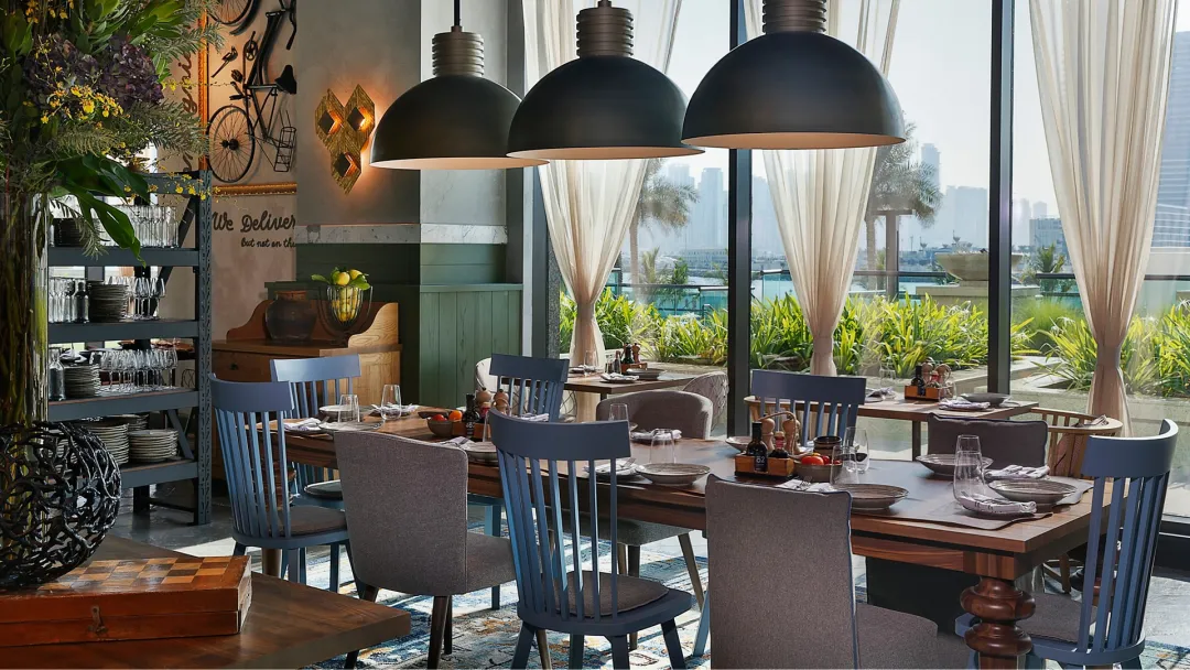 Odysseys Travel - Marriott Resort Palm Jumeirah Dubai - Cucina - Interior set up