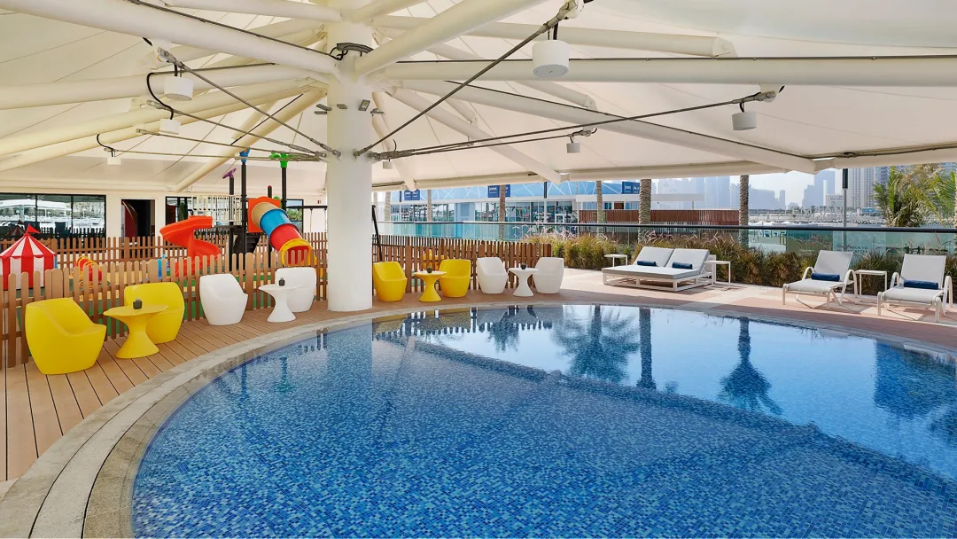 Odysseys Travel - Marriott Resort Palm Jumeirah Dubai - Kids Club Pool