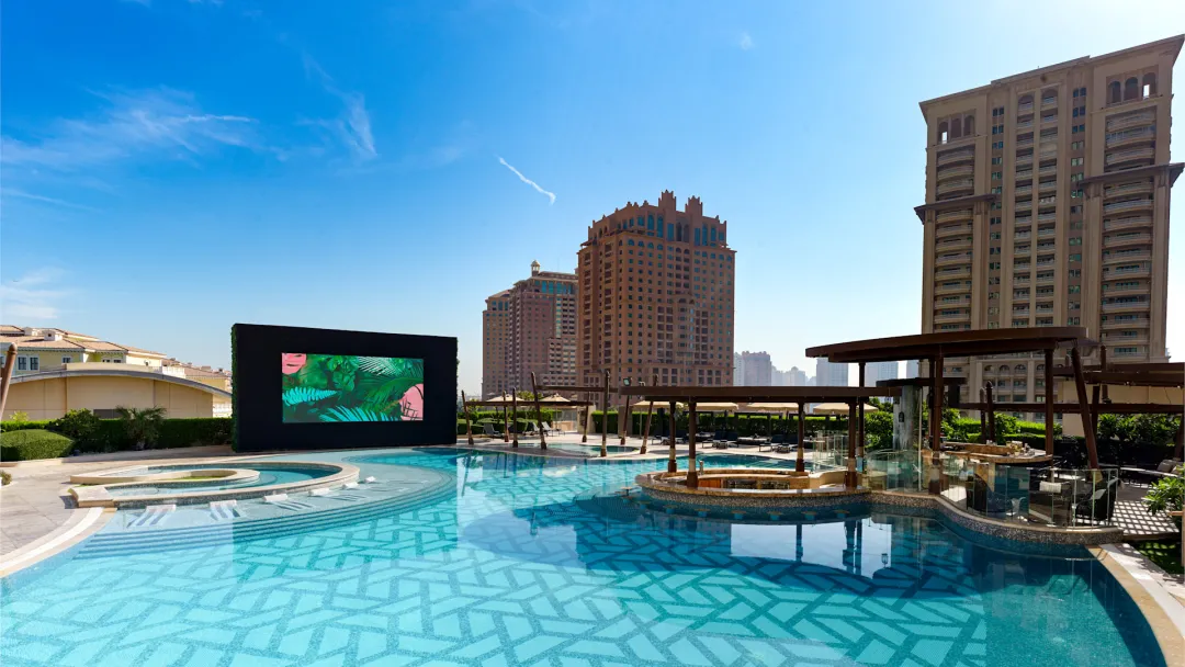 Odysseys Travel - Hilton Doha The Pearl - Outdoor Pool