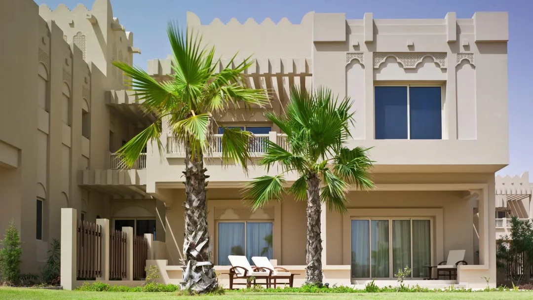 Odysseys Travel - Grand Hyatt Doha - Villa Exterior