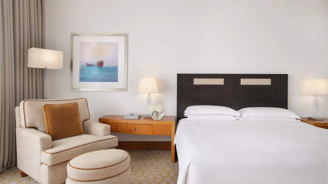 Odysseys Travel - Grand Hyatt Doha - Rooms - King or Twin View - Bedroom King