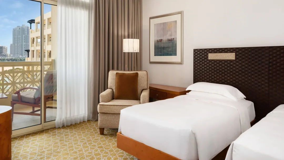 Odysseys Travel - Grand Hyatt Doha - Rooms - King or Twin Bed - Bedroom Twin