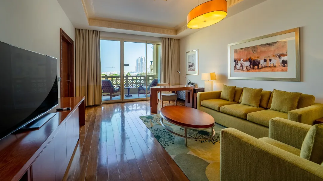 Odysseys Travel - Grand Hyatt Doha - Rooms - Grand Suite King - Living Area