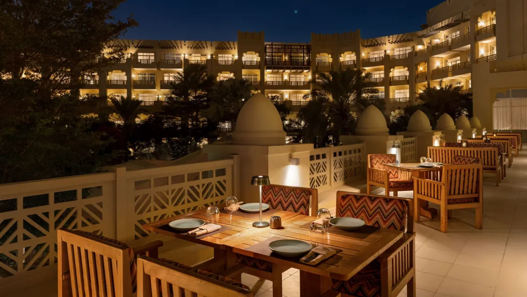 Odysseys Travel - Grand Hyatt Doha - Restaurants - Isaan - Outdoor Seating