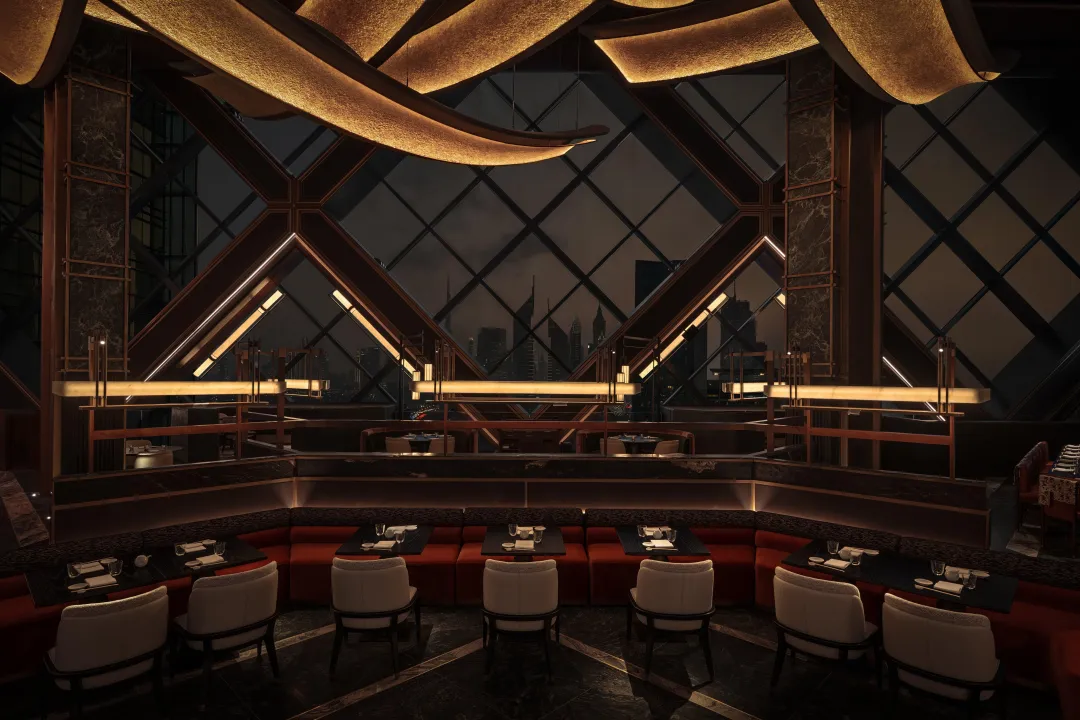 Odysseys Travel - One&Only One Za’abeel - Restaurants - Nobu One Za’abeel - Bar Area
