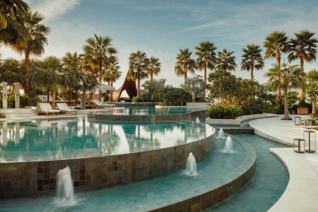 Odysseys Travel - One&Only One Za’abeel - Garden Pool Fountains