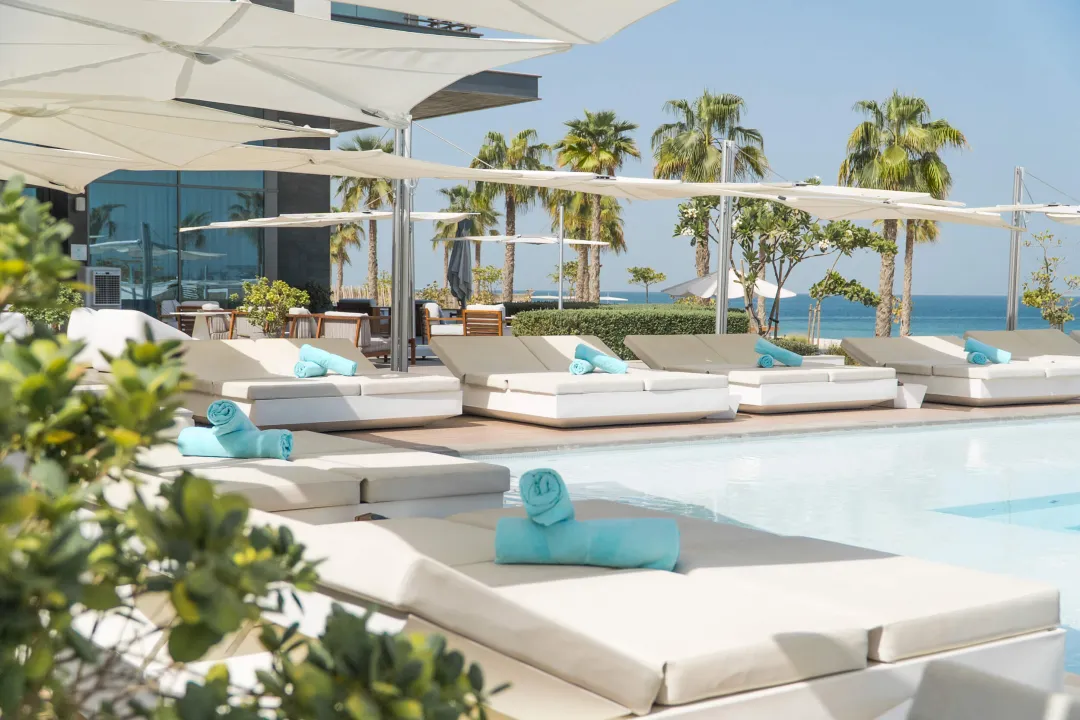 Odysseys Travel - Nikki Beach Resort & Spa Dubai - Pool Terrace