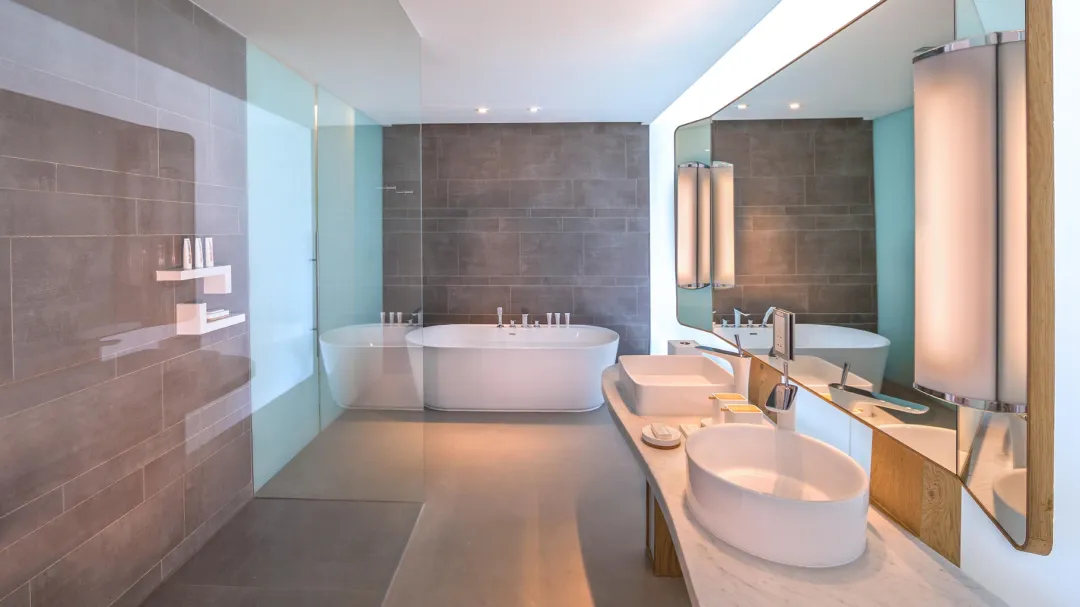 Odysseys Travel - Nikki Beach Resort & Spa Dubai - Rooms - Luux Room Skyline King - Bathroom