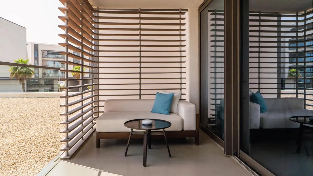 Odysseys Travel - Nikki Beach Resort & Spa Dubai - Rooms - Luux Room Seaview King - Balcony