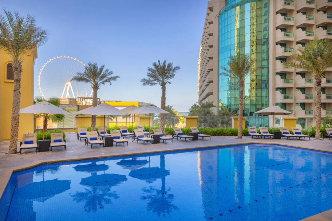 Odysseys Travel - Hilton Dubai The Walk - Outdoor Pool