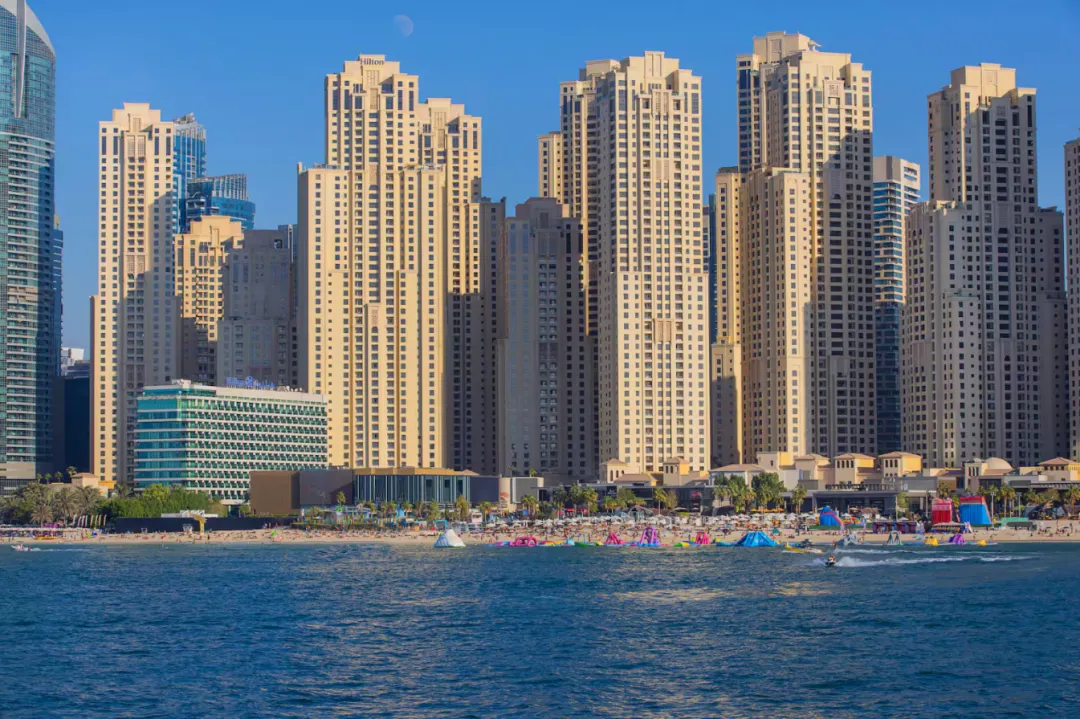 Odysseys Travel - Hilton Dubai The Walk - Sea View Exterior