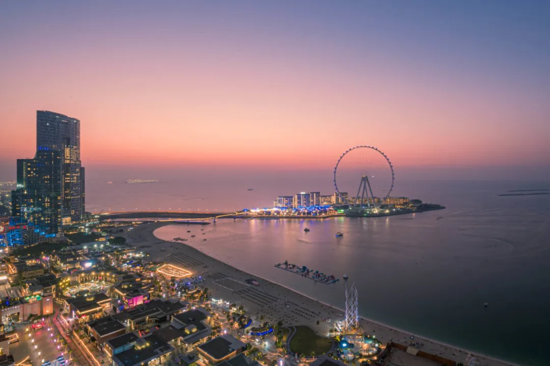 Odysseys Travel - Hilton Dubai The Walk - Skyline View