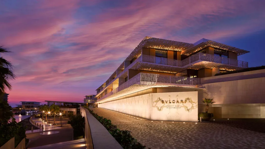 Odysseys Travel - Bvlgari Resort Dubai - Exterior Dusk