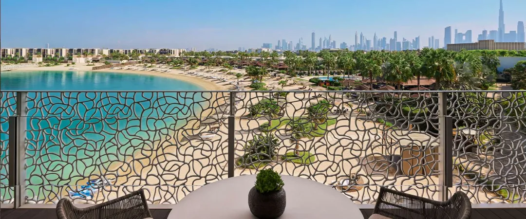 Odysseys Travel - Bvlgari Resort Dubai - Deluxe Beach View Room - Beach View