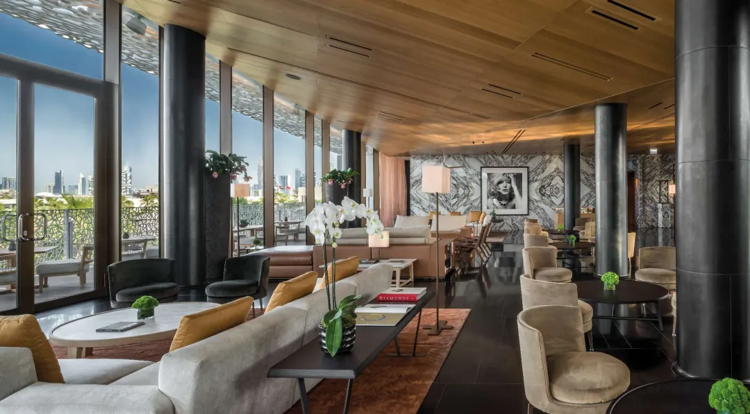 Odysseys Travel - Bvlgari Resort Dubai - The Bvlgari Lounge - Interior