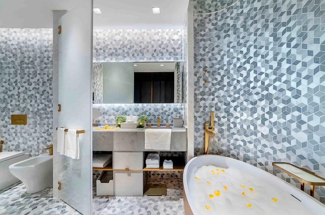 Odysseys Travel - Five Palm Jumeirah - Superior Guest Room - Bathroom
