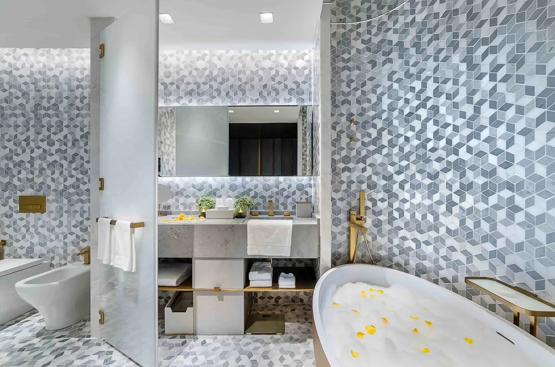 Odysseys Travel - Five Palm Jumeirah - Superior Sea View Guest Room - Bathroom