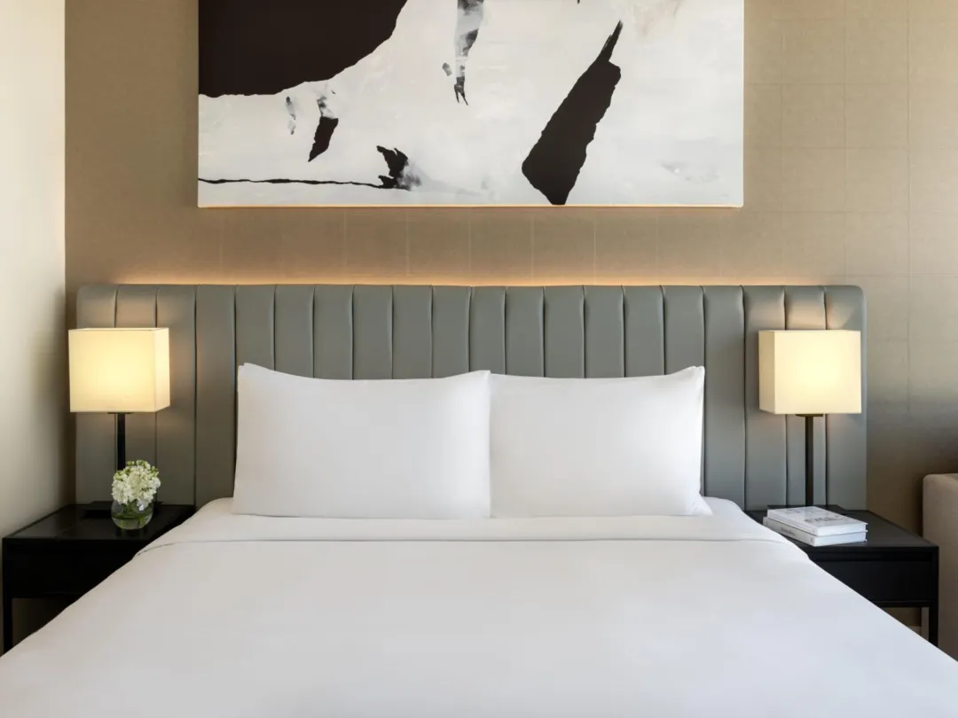 Odysseys Travel - Yas Plaza Marina by IHG - Deluxe Room Theme Park Access - Bedroom