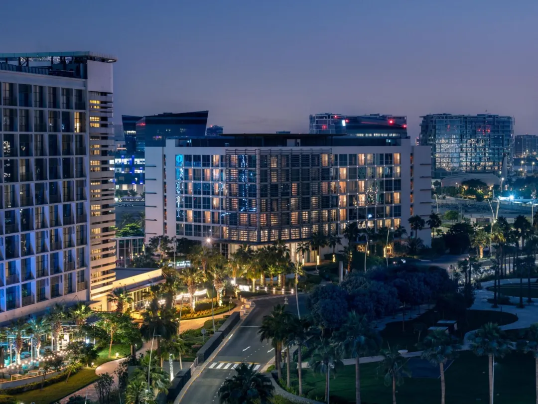 Odysseys Travel - Yas Plaza Circuit - Yas Island by IHG - Night View