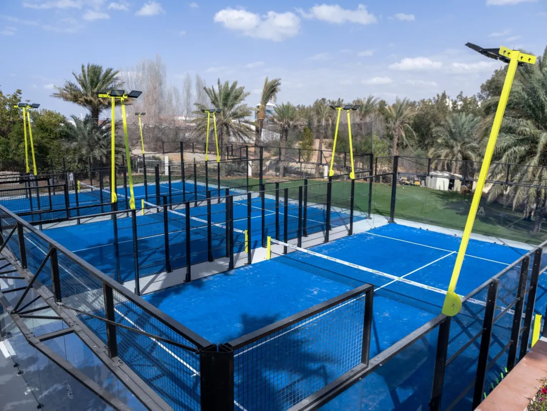 Odysseys Travel - Yas Plaza Bay - Padel Courts