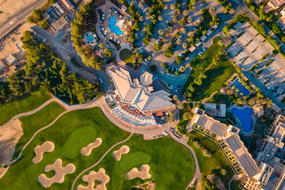 Odysseys Travel - VOGO Abu Dhabi Golf Resort - Aerial View