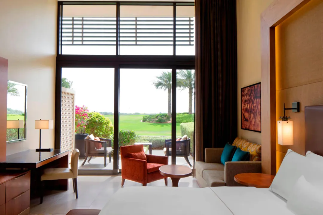 Odysseys Travel - VOGO Abu Dhabi Golf Resort - Garden Room - King Bedroom