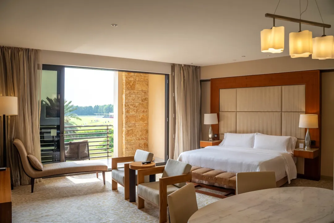 Odysseys Travel - VOGO Abu Dhabi Golf Resort - Junior Suite - King Bedroom