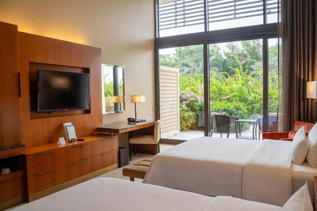 Odysseys Travel - VOGO Abu Dhabi Golf Resort - Junior Suite - TV Area