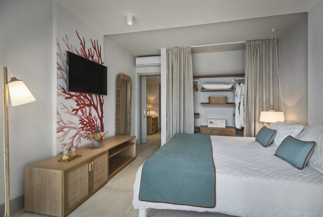 Odysseys Travel - Preskil Island Resort Mauritius - Rooms - Family Garden Room - Second Bedroom