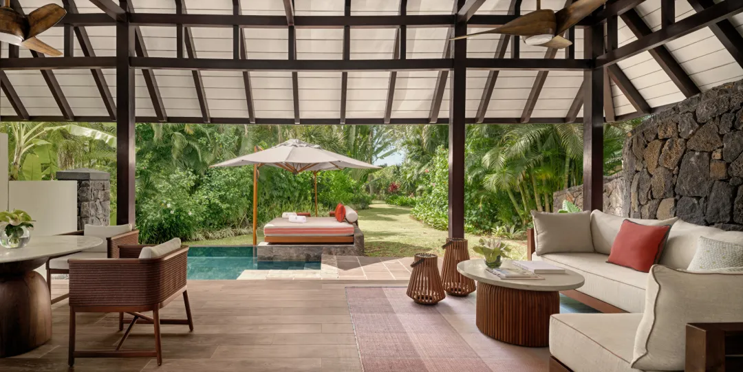 Odysseys Travel - Four Seasons Resort Mauritius at Anahita - Garden Pool Villa - Terrace