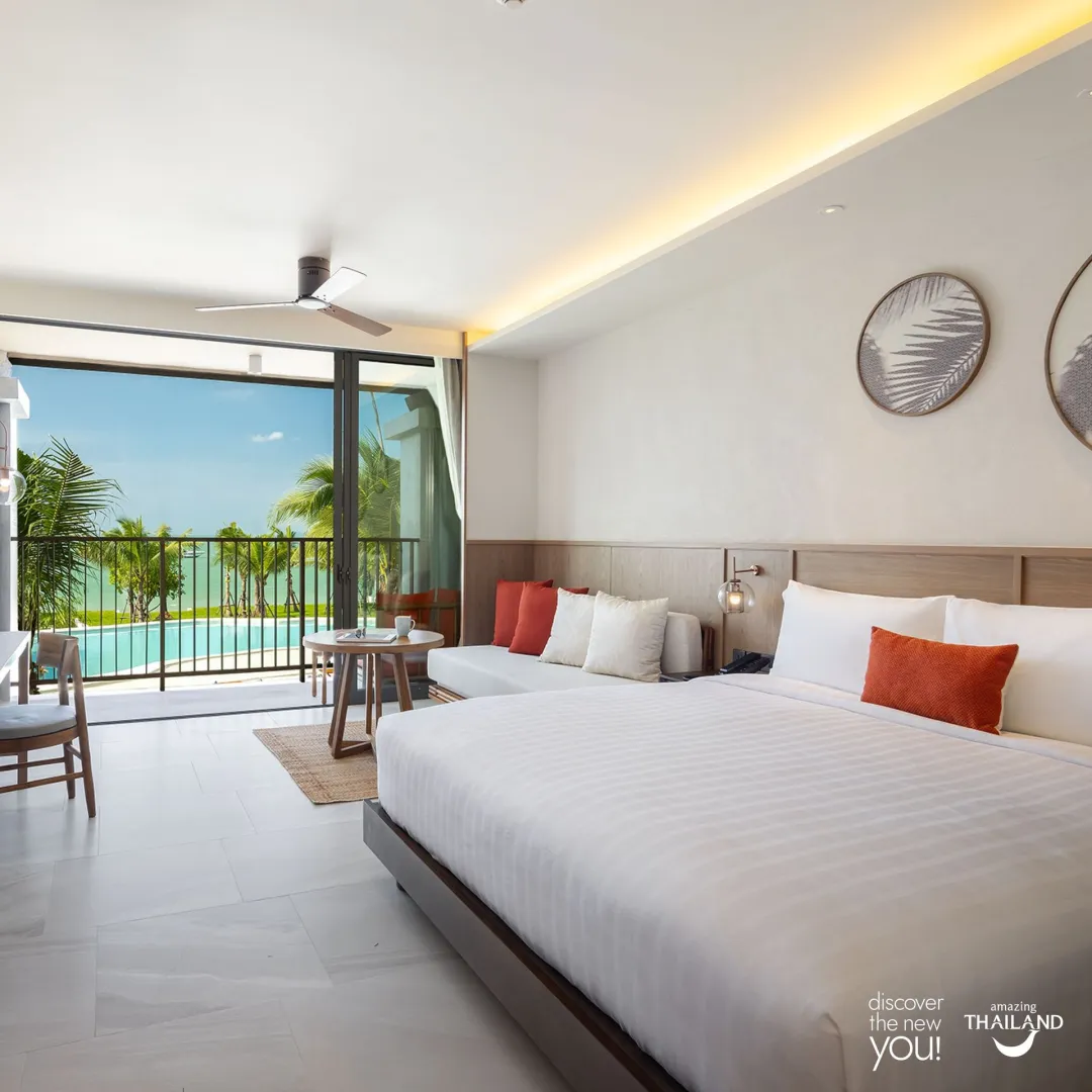 Odysseys Travel - The Culture Samui - Deluxe Seaview Rooms - Bedroom