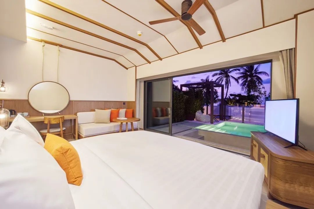Odysseys Travel - The Culture Samui - Pool Villas - Bedroom