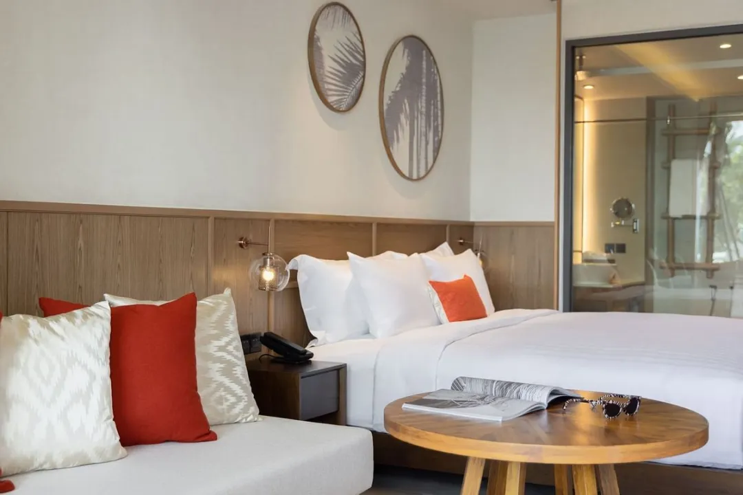 Odysseys Travel - The Culture Samui - Deluxe Pool Access Seaview Rooms - Bedroom
