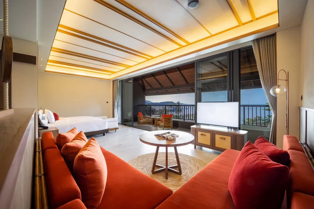 Odysseys Travel - The Culture Samui - Ocean View Suites - Living Area