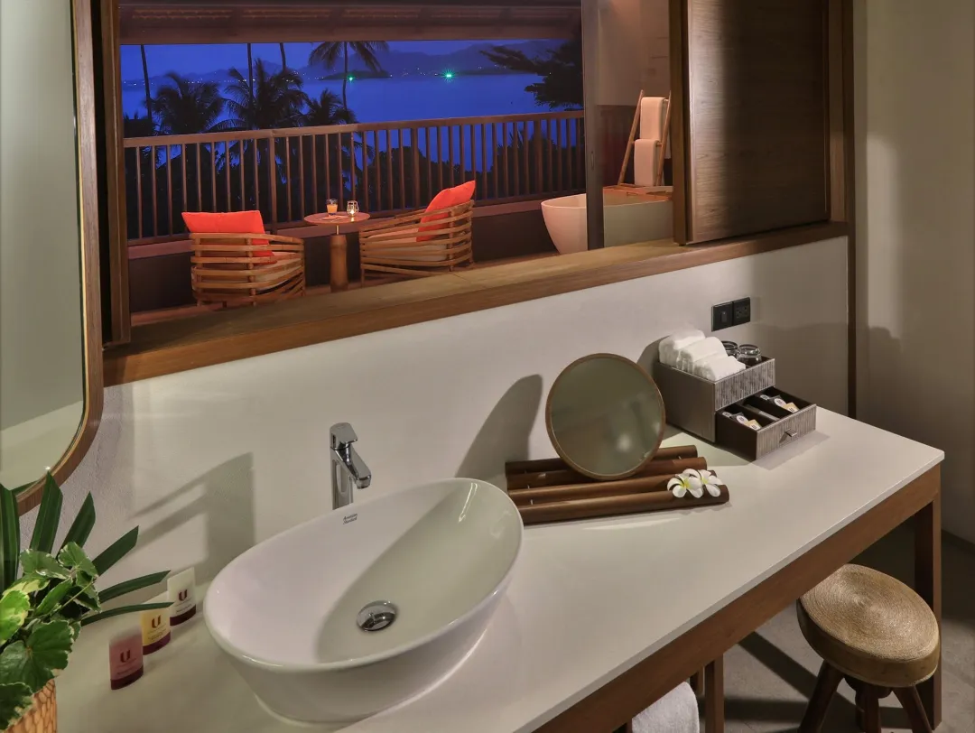 Odysseys Travel - The Culture Samui - Ocean View Suites - Bathroom