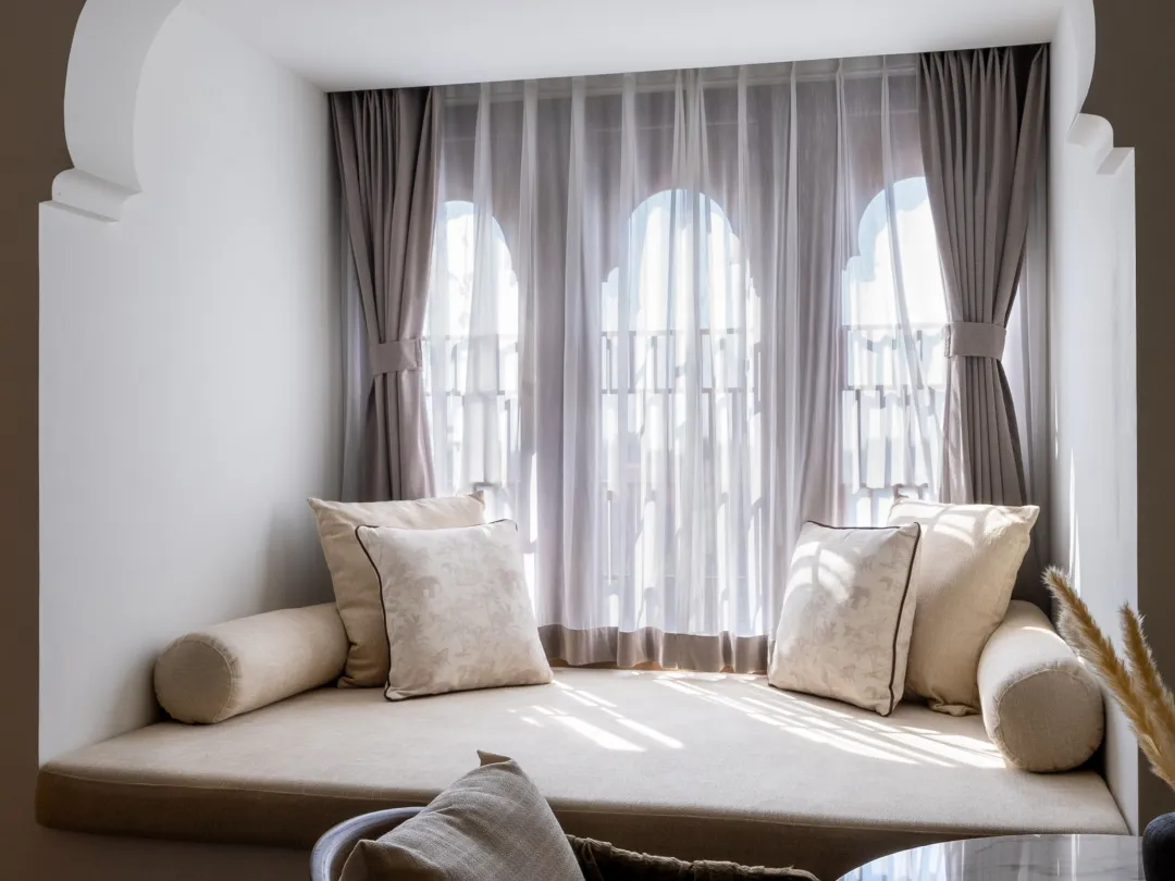 Odysseys Travel - Sarai and Wander Resort - Rooms - Deluxe King with Balcony - Seating Area